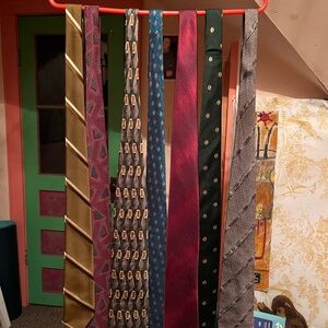 Elegant Multicolor Men's Tie Set